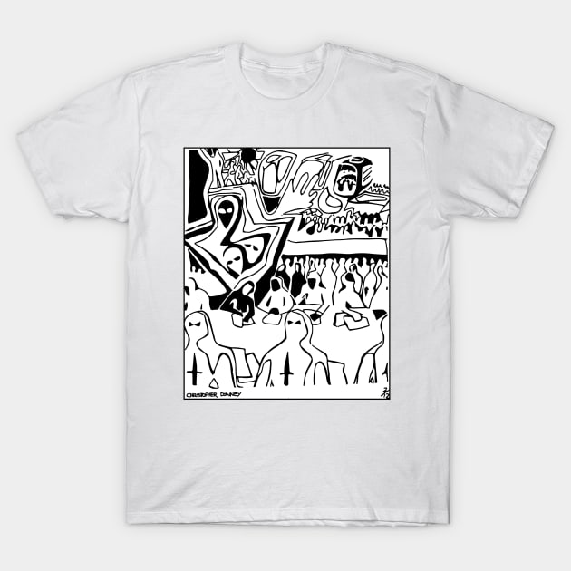 Generals Gathered in their Masses - Front graphic T-Shirt by spaceghost